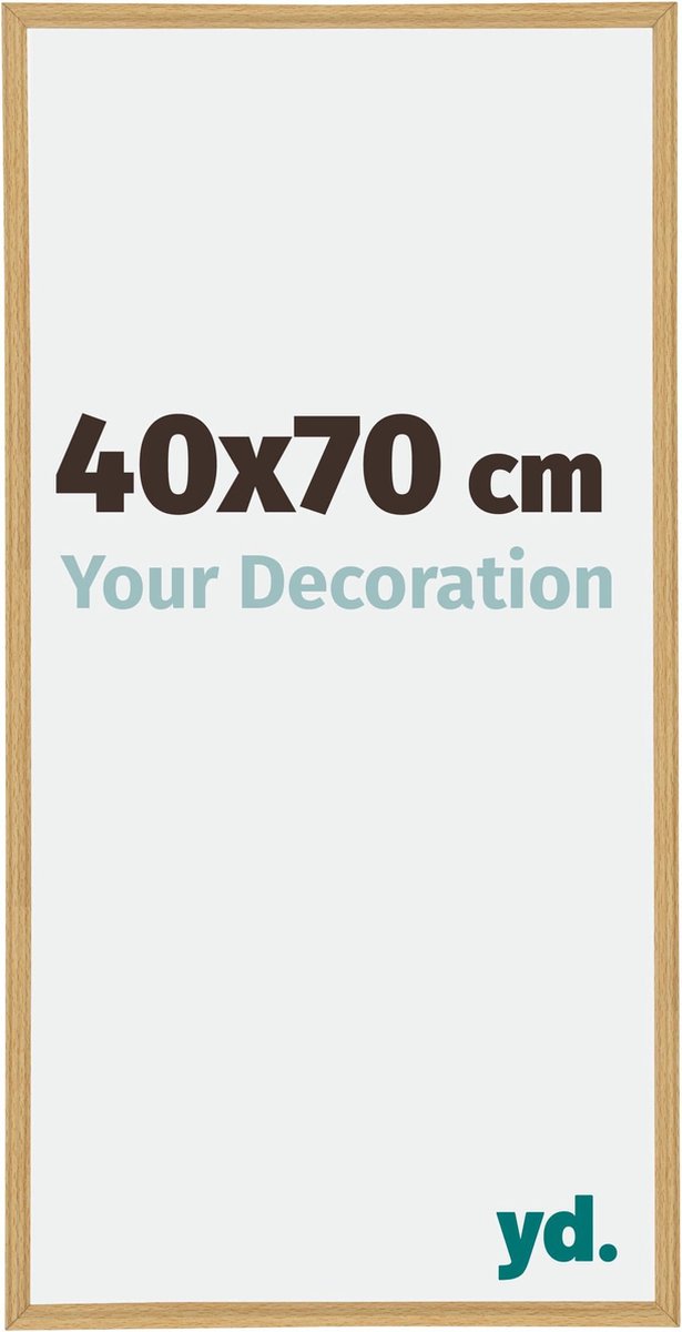 yd. Your Decoration - Fotolijst 40x70 cm - Kunststof - Beuken Licht - Annecy