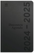 Ryam - Docenten Agenda DeLuxe - 2024-2025 - Zwart - A5 - 1 Week op 2 pagina's - Hardcover