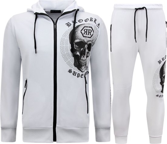 Combinaison de jogging Adultes - Housesuit - Sweatsuit - 2673 - Wit