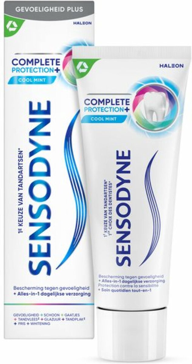 Sensodyne 3x Tandpasta Complete Protection + Cool Mint 75 ml