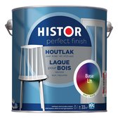 Histor Perfect Finish Houtlak Matt - 1.25L - RAL 7021 | Zwartgrijs