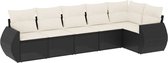 vidaXL-6-delige-Loungeset-met-kussens-poly-rattan-zwart