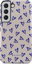 BURGA Telefoonhoesje voor Samsung Galaxy S22 - Schokbestendige Hardcase Hoesje - Love Me Right