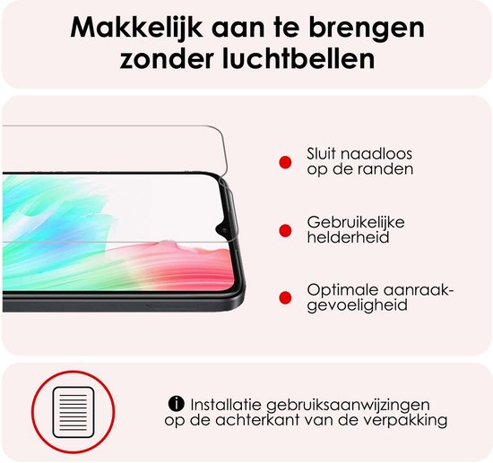 Coque Compatible avec OPPO A18, Coque Arrière en Siliconen avec 2 Films de Protection d'écran - Transparent