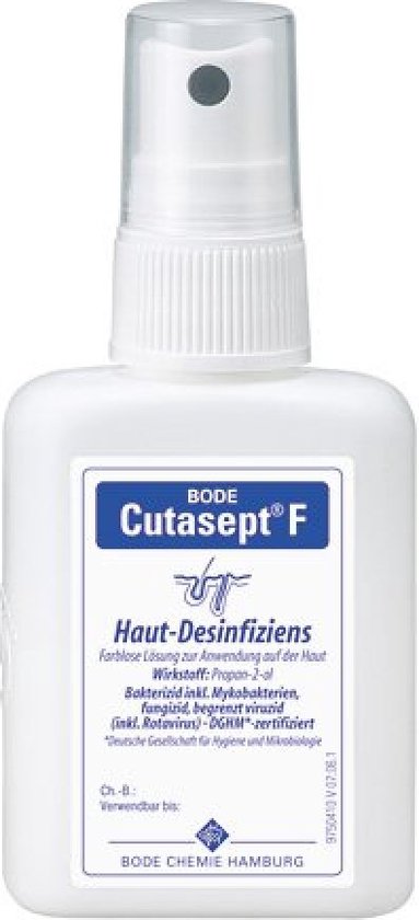 Cutasept Handdesinfectie Spray 50 ml met beschermdop voor onderweg