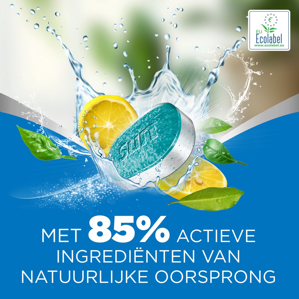 Sun All-in 1 Vaatwastabletten - Citroen - reinigt en beschermt pannen in de vaatwasser - 60 tabletten — afbeelding 5
