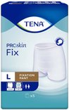 TENA ProSkin Fix Fixation Pant L: verpakking wit, naadloos broekje, maat L, 5 stuks.