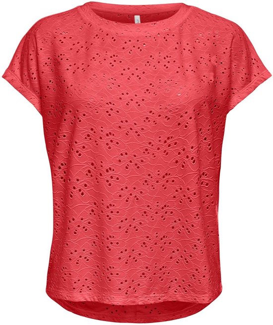 Only T-shirt Onlsmilla S/s Top Jrs Noos 15231005 Cayenne Dames Maat - M