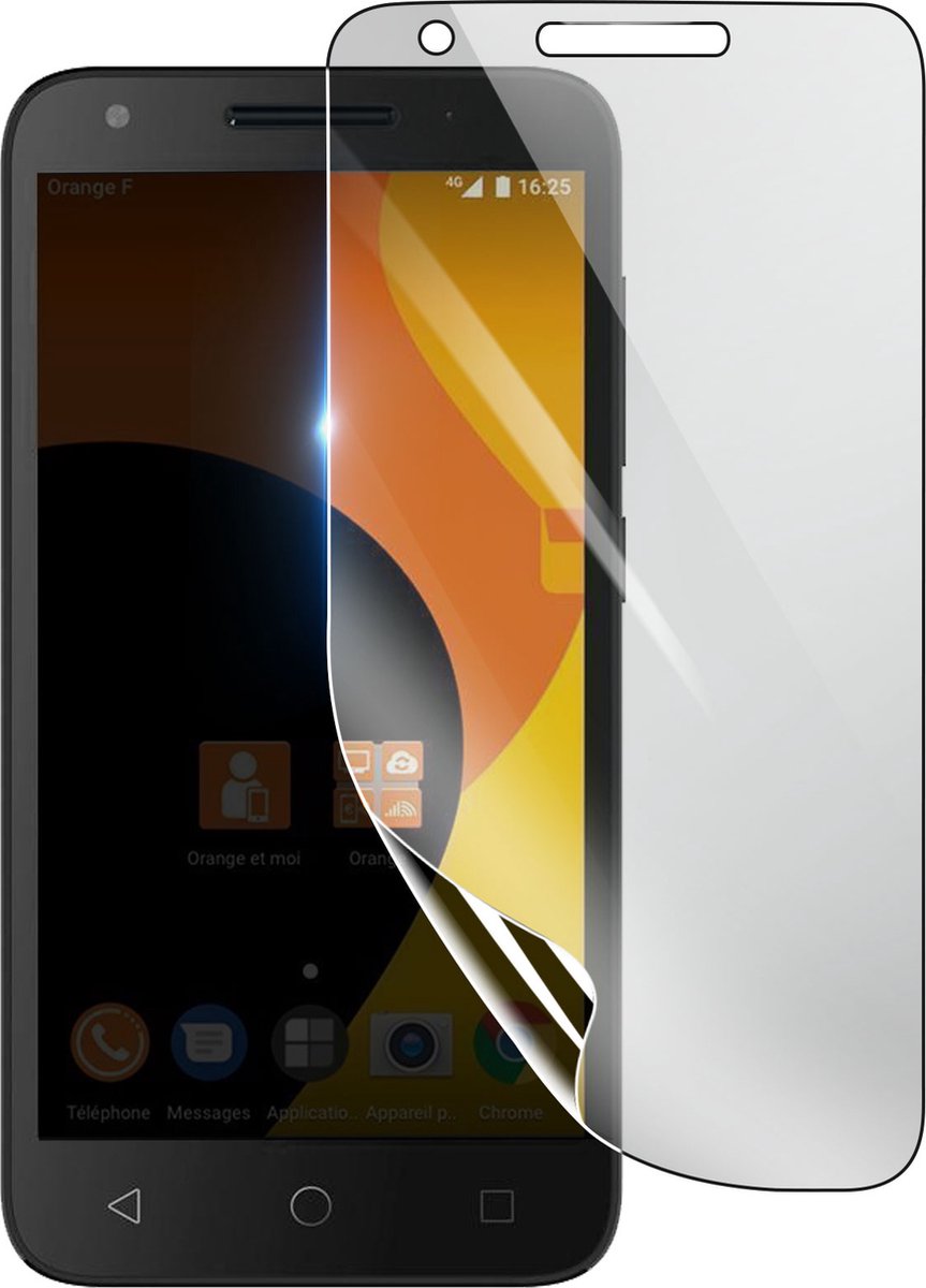 3mk, Geschikt voor Orange Rise 52, Schokbestendige Hydrogel Screenprotector, Transparant