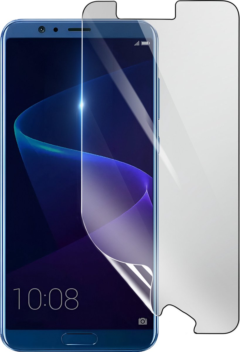 3mk, Geschikt voor Honor View 10, Schokbestendige Hydrogel Screenprotector, Transparant