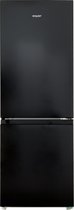 Exquisit KGC232-60-010CB - Combinaison réfrigérateur-congélateur - Label C - 175 Litre - Zwart