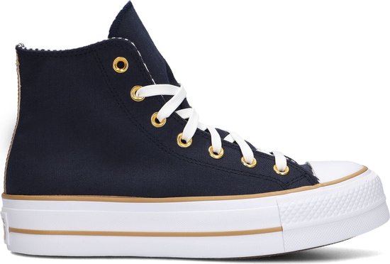 Converse Chuck Taylor All Star Lift Platform Hoge sneakers - Dames - Blauw - Maat 36,5