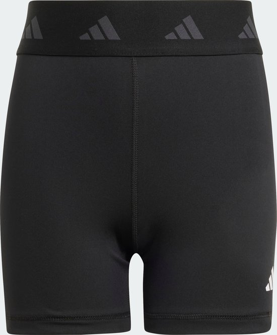 adidas Performance Techfit AEROREADY Korte Legging Kids - Kinderen - Zwart- 140