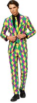 OppoSuits Harleking - Costume Homme - Coloré - Carnaval - Taille 48