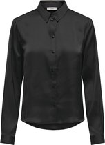 Jacqueline de Yong Blouse Jdyfifi Life L/s Short Shirt Wvn No 15203504 Noir Taille Femme - W38