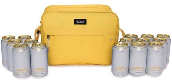 Pack It - Koeltas Zuma - Polyester - Geel van Pack It — afbeelding 5
