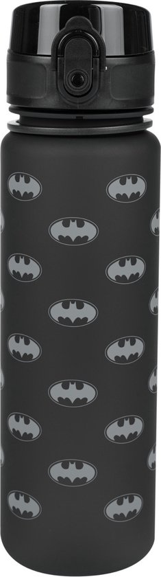 Batman Trinkflasche 400 Ml – BPA-frei, Wiederverwendbar, Mit Symbol Für Schule & Freizeit