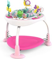 Baby Jumper Speelgoed - Kinderspeelgoed 1 & 2 Jaar - Baby Speelgoed 0 Jaar - Bouncer - Roze