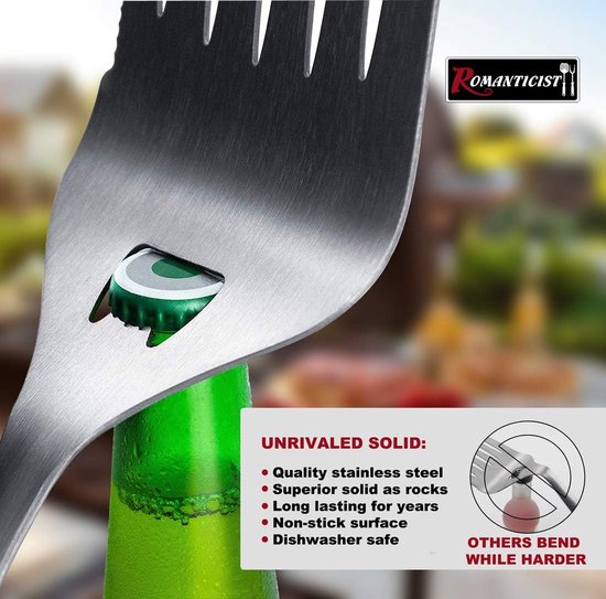 Foto: Grillbestek 20 delig roestvrij staal in aluminium koffer accessoireset voor camping perfect cadeau voor vader als bonus een opvouwbare ge soleerde koeltas