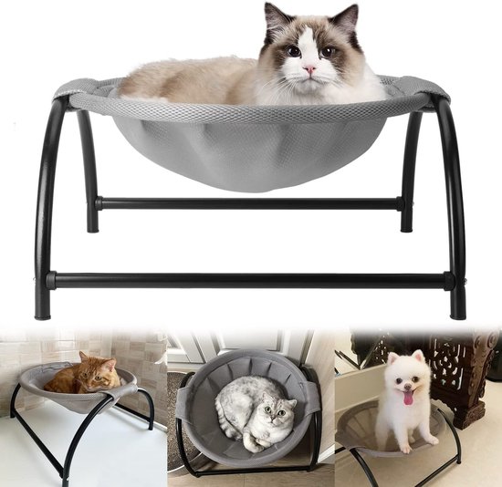 Foto: Kattenbed kattennest kattenbed om te slapen kattenmand rond kattenbed wasbaar slaapbed kattenbed hangmat voor raam bed bank voor kat kleine hond en klein huisdier