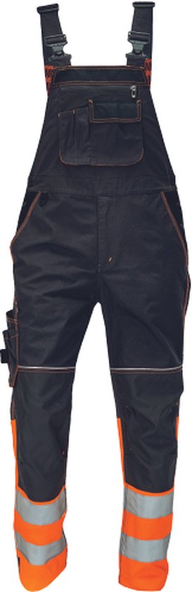 Fristads High vis Amerikaanse overall klasse 2 1014 PLU Hi-Vis geel