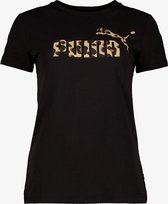 Puma ESS+ Animal dames sport T-shirt zwart - Maat XL
