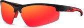 Cwi Sportzonnebril Unisex Cat.3 Blauw/rood (cwi5001)