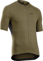 Northwave Force 2 Jersey Met Korte Mouwen Groen M Man