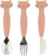 Trixie Silicone cutlery set 3-pack - Mrs. Cat