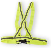 Unisex Veiligheid Hoge Zichtbaarheid Reflectie Vest - Ideaal voor Outdoor Running en Fietsen - Reflecterende Riem voor Extra Veiligheid