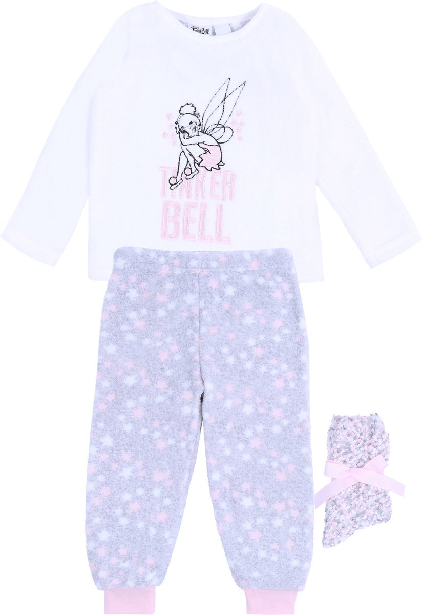 Disney Roze-grijze pyjama - DISNEY Tinkerbell grizje