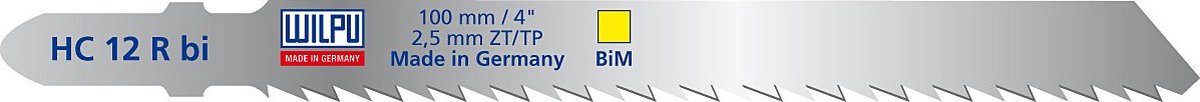 Decoupeerzaagbladen Bosch T101BRF - Geschikt voor Hout - HC12R bi (set van 5)