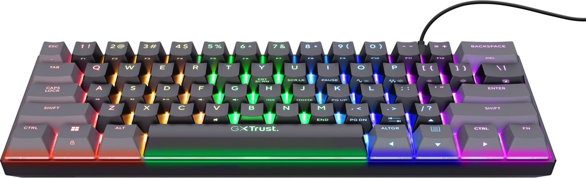 Trust Acira - 60% Mechanisch Gaming Toetsenbord thumbnail 6