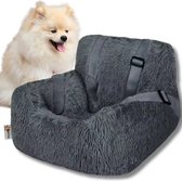 Luxe Autostoel Hond - Hondenmand Auto met Gordel - Hondenstoel Wasbaar.