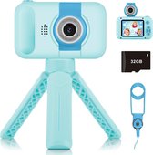 Kindercamera - Kinderfototoestel - Digitale Kindercamera - 32GB MicroSD Inbegrepen