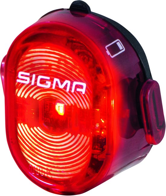 Sigma Nugget II Flash USB Fiets Achterlicht - Li-ion accu - Oplaadbaar van Sigma — afbeelding 3