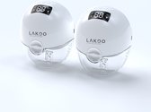 LAKOO® - Draadloze Dubbele Elektrische Borstkolf - Handkolf - Elektrische borstkolf Breast Pump Electrisch Dubbel - Borstkolf - Hansfree 2 Pack