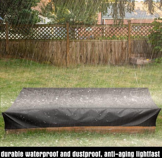 Maoww Housse de Bac à Sable à Cordon Carrée Antipoussière Imperméable en Tissu Oxford Pluie Extérieur Plage Parc Piscine Auvent de Bac à Sable Protecteur 120x120cm Maoww Housse de Bac à Sable à Cordon Carrée Antipoussière Imperméable en Tissu Oxford Pluie Extérieur Plage Parc Piscine Auvent de Bac à Sable Protecteur 120x120cm