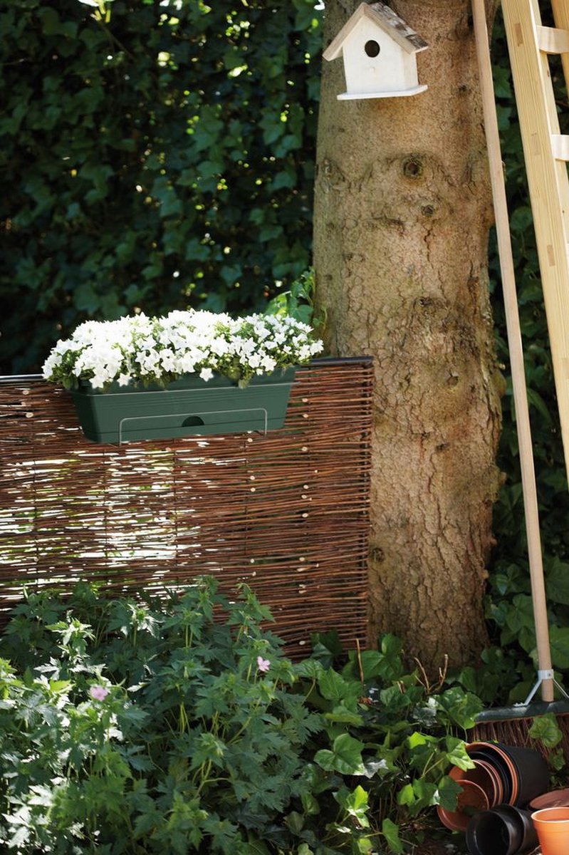 Elho Green Basics Balcony Planter Allin1 50 - For Outdoor Balcony