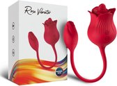 ARMONY - PINK CLITORIS STIMULATOR VIBRATOR WITH TAIL 10 MODES RED | VIBRATOR | SEKSSPEELTJES VOOR VROUW | SEX TOYS VOOR VROUW | SEKSSPEELTJES VOOR KOPPELS | SEX TOYS VOOR KOPPELS