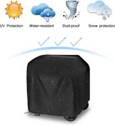 Waterproof Gas Grill Cover 105 x 49 x 102 cm Black - Protective BBQ Cover