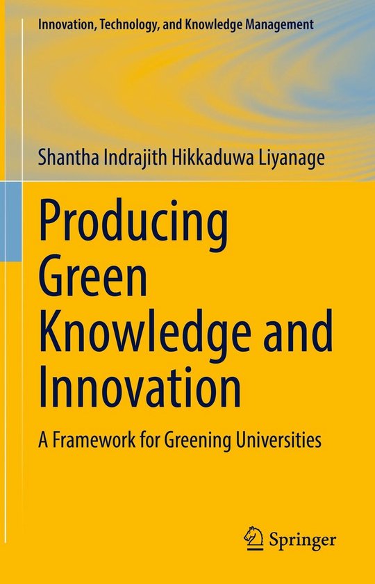 Innovation, Technology, and Knowledge Management - Producing ... - cover