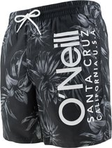 O'Neill cali floral zwemshort logo zwart - XXL