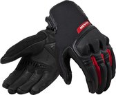 REV'IT! Gloves Duty Black Red 3XL - Maat 3XL - Handschoen