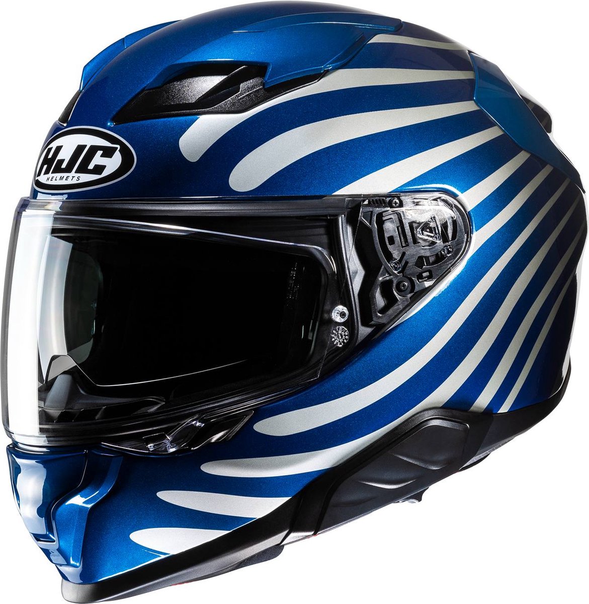 HJC F71 Zen Blue White M - Maat M - Helm