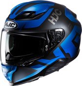 HJC F71 Bard Black Blue M - Maat M - Helm
