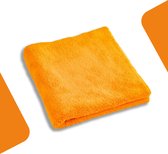 VCTparts Detailing Microvezel Doek Oranje Schoonmaak Doek voor een Streeploos Resultaat - Oranje [VCTdetailing - Detailing Producten]