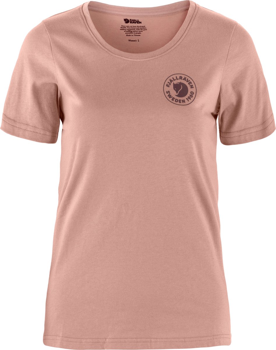 Fjällraven 1960 Logo T-shirt W Dusty Rose L Dustyrose