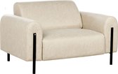 ASKIM - Fauteuil - Beige - Polyester