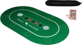 Pokermat - Pokerkleed - Pokertapijt - Pokertafelbedekking - Voor de ideale pokeravond!